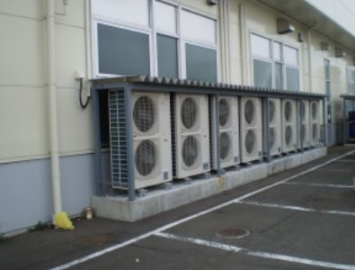 空調設備工事 (パッケージエアコン設置工事)