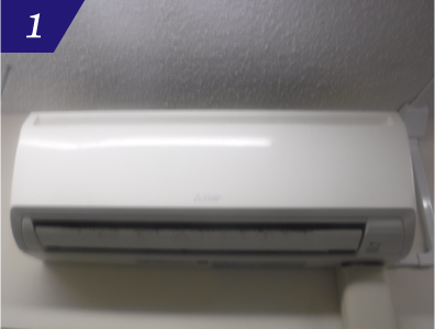 エアコン洗浄前